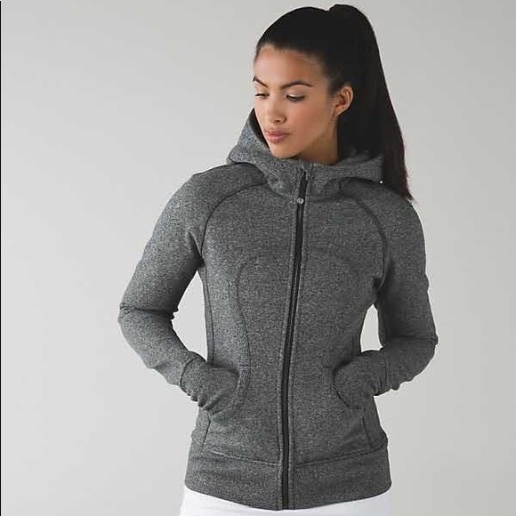 lululemon athletica Tops - lululemon Scuba Hoodie - Dark Heather Grey